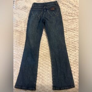 🔥🔥Wrangler WRANGLER RETRO SLIM BOOT JEANS 👖 Boy's 14 SLIM